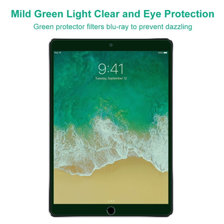 iPad 9 2021 10.2 Film Protecteur Yeux Lumière Bleue Verre ESR
