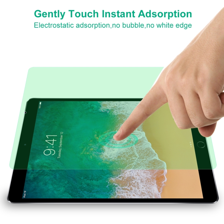 For iPad Pro 10.5 inch 2 PCS 9H 2.5D Eye Protection Green Light Explosion-proof Tempered Glass Film For iPad Pro 10.5 inch 2 PCS 9H 2.5D Eye Protection Green Light Explosion-proof Tempered Glass Film