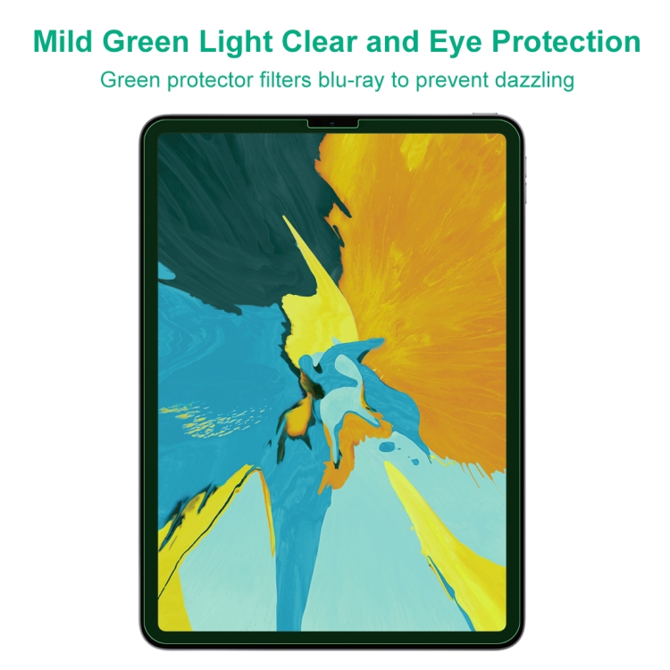 For iPad Pro 11 inch (2020) 2 PCS 9H 2.5D Eye Protection Green Light Explosion-proof Tempered Glass Film For iPad Pro 11 inch (2020) 2 PCS 9H 2.5D Eye Protection Green Light Explosion-proof Tempered Glass Film