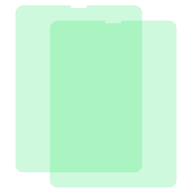 For iPad Pro 12.9 inch (2020) 2 PCS 9H 2.5D Eye Protection Green Light Explosion-proof Tempered Glass Film For iPad Pro 12.9 inch (2020) 2 PCS 9H 2.5D Eye Protection Green Light Explosion-proof Tempered Glass Film