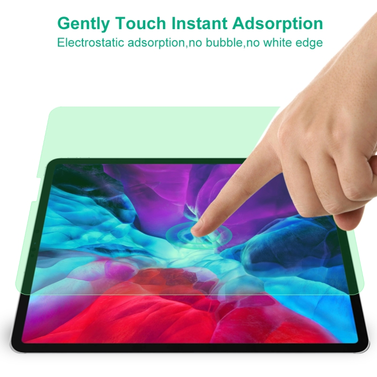 For iPad Pro 12.9 inch (2020) 2 PCS 9H 2.5D Eye Protection Green Light Explosion-proof Tempered Glass Film For iPad Pro 12.9 inch (2020) 2 PCS 9H 2.5D Eye Protection Green Light Explosion-proof Tempered Glass Film