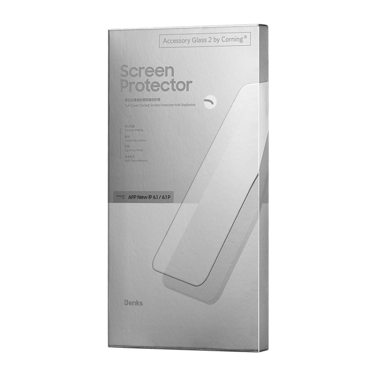 For iPhone 12 / 12 Pro Benks CKR+ Series HD Explosion-proof Official Original Corning Tempered Glass Film For iPhone 12 / 12 Pro Benks CKR+ Series HD Explosion-proof Official Original Corning Tempered Glass Film