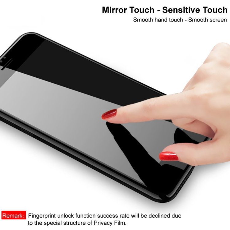 For Samsung Galaxy Z Fold Special imak HD Full Screen Anti-spy Tempered Glass Protective Film