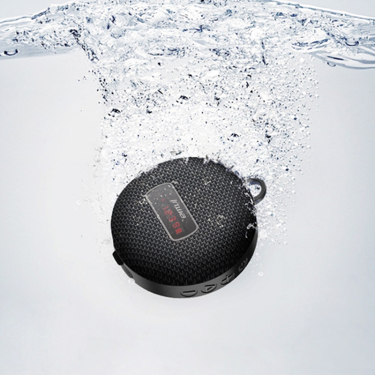 Inwa MZ508 Outdoor Waterproof Portable Wireless Bluetooth Speaker Support TF Card(Black) Inwa MZ508 Outdoor Waterproof Portable Wireless Bluetooth Speaker Support TF Card(Black)