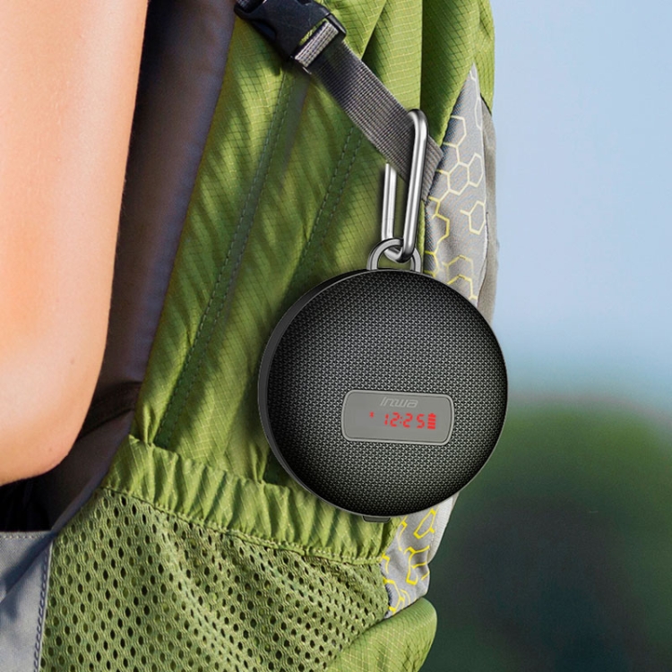 Inwa MZ508 Outdoor Waterproof Portable Wireless Bluetooth Speaker Support TF Card(Black) Inwa MZ508 Outdoor Waterproof Portable Wireless Bluetooth Speaker Support TF Card(Black)