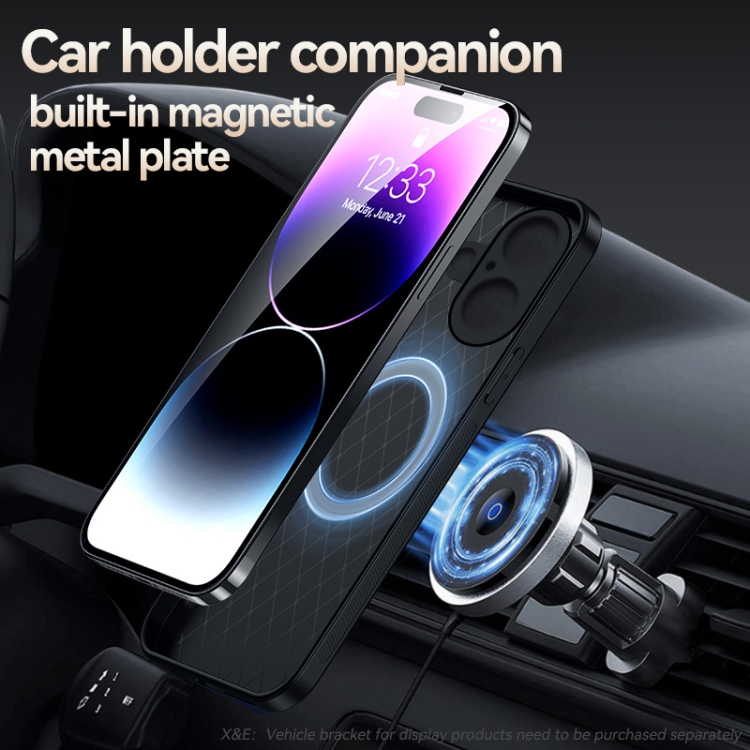 For iPhone 16 Litchi Leather Magnetic Full Coverage Shockproof Phone Case(Red)