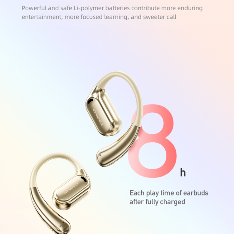 awei TZ8 OWS Open Wireless Bluetooth Earphone(Black) awei TZ8 OWS Open Wireless Bluetooth Earphone(Black)