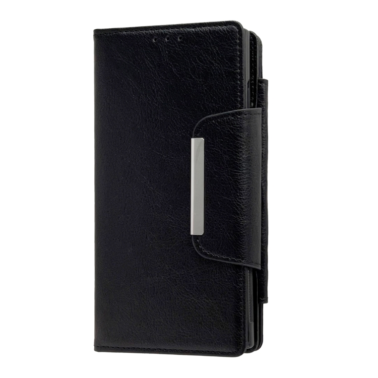 For Samsung Galaxy S25+ 5G Multifunctional 7-Card Wallet Leather Phone Case(Black) For Samsung Galaxy S25+ 5G Multifunctional 7-Card Wallet Leather Phone Case(Black)