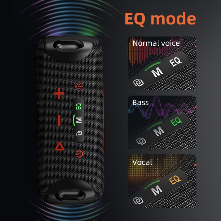 Zealot S85M 50W Outdoor Portable Bluetooth Speaker with Dual Microphones(Black) Zealot S85M 50W Outdoor Portable Bluetooth Speaker with Dual Microphones(Black)
