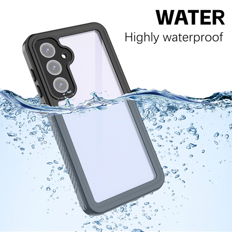 For Samsung Galaxy S24 FE 5G RedPepper Shockproof IP68 Waterproof PC Hybrid TPU Phone Case(Black) For Samsung Galaxy S24 FE 5G RedPepper Shockproof IP68 Waterproof PC Hybrid TPU Phone Case(Black)