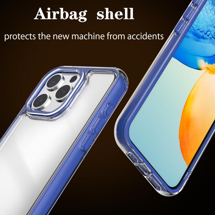 For iPhone 13 Pro Max Acrylic Hybrid TPU 3-in-1 Airbag Shockproof Phone Case(Black) For iPhone 13 Pro Max Acrylic Hybrid TPU 3-in-1 Airbag Shockproof Phone Case(Black)