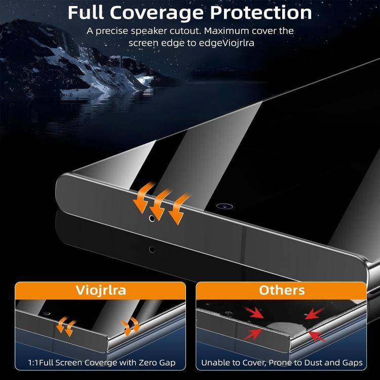 For Samsung Galaxy S24 Ultra 5G Dust-Free Easy Install Privacy Tempered Glass Film(Black Side) For Samsung Galaxy S24 Ultra 5G Dust-Free Easy Install Privacy Tempered Glass Film(Black Side)