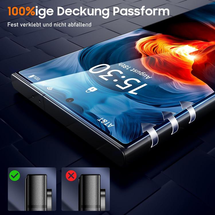 For Samsung Galaxy S24 Ultra 5G Dust-Free Easy Install HD Tempered Glass Film(Black Side) For Samsung Galaxy S24 Ultra 5G Dust-Free Easy Install HD Tempered Glass Film(Black Side)