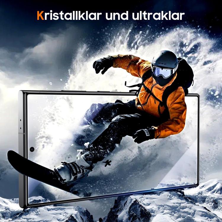 For Samsung Galaxy S24 Ultra 5G Dust-Free Easy Install HD Tempered Glass Film(Black Side) For Samsung Galaxy S24 Ultra 5G Dust-Free Easy Install HD Tempered Glass Film(Black Side)