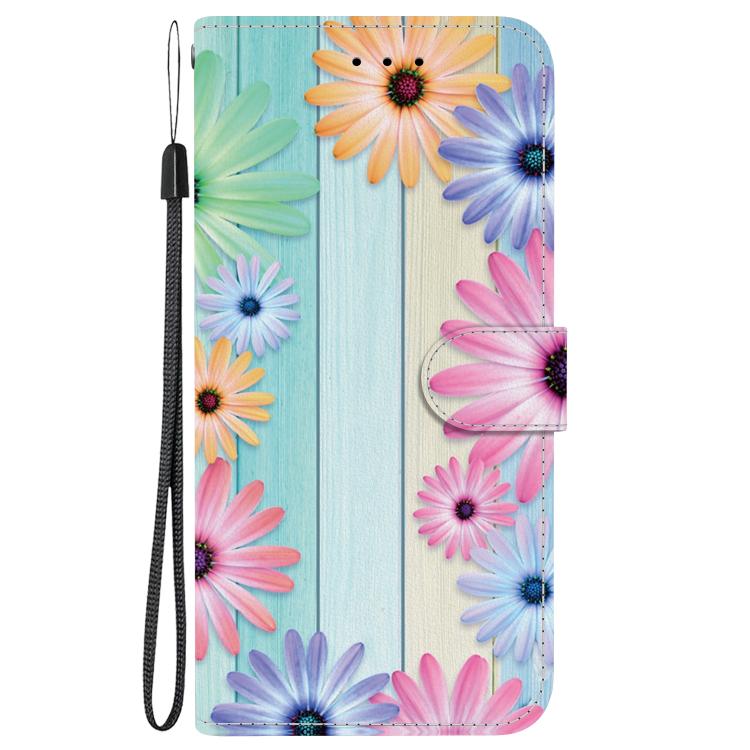 For Samsung Galaxy S21 5G Crystal Texture Colored Drawing Leather Phone Case(Sunflowers) For Samsung Galaxy S21 5G Crystal Texture Colored Drawing Leather Phone Case(Sunflowers)