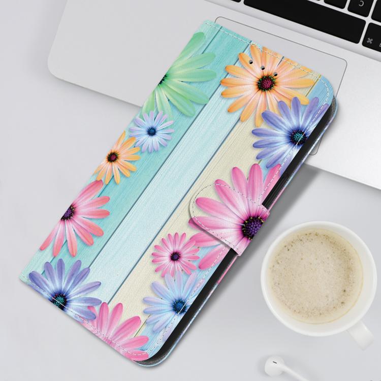 For Samsung Galaxy S21 5G Crystal Texture Colored Drawing Leather Phone Case(Sunflowers) For Samsung Galaxy S21 5G Crystal Texture Colored Drawing Leather Phone Case(Sunflowers)