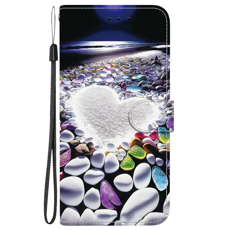 For Samsung Galaxy S21+ 5G Crystal Texture Colored Drawing Leather Phone Case(Heart Shaped) For Samsung Galaxy S21+ 5G Crystal Texture Colored Drawing Leather Phone Case(Heart Shaped)