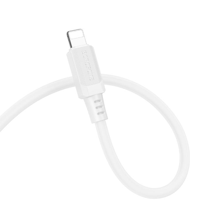 Borofone BX115 Lotto 2.4A USB to 8 Pin Charging Cable, Length: 1m(Blue) Borofone BX115 Lotto 2.4A USB to 8 Pin Charging Cable, Length: 1m(Blue)