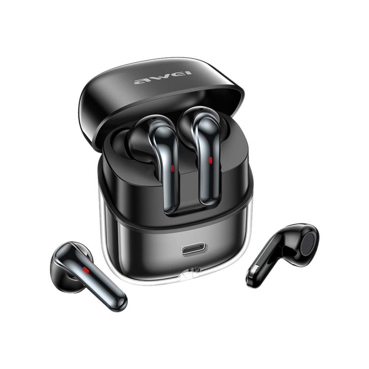 awei T79ENC 2 Pairs ENC Wireless BT 5.3 Earphones(Black) awei T79ENC 2 Pairs ENC Wireless BT 5.3 Earphones(Black)