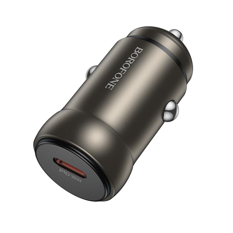 BOROFONE BZ32 Fresh PD30W Type-C Car Charger(Gold) BOROFONE BZ32 Fresh PD30W Type-C Car Charger(Gold)