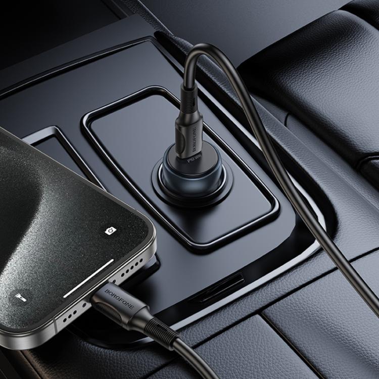 BOROFONE BZ32 Fresh PD30W Type-C Car Charger(Gold) BOROFONE BZ32 Fresh PD30W Type-C Car Charger(Gold)
