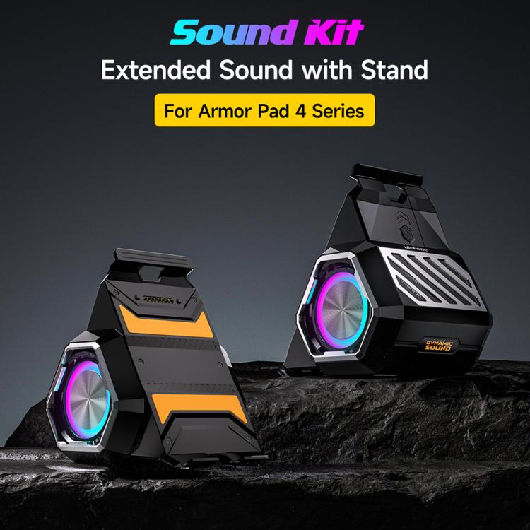 Ulefone Portable Holder Wireless Bluetooth Speaker for Ulefone Armor Pad 4 / 4 Ultra(Black) Ulefone Portable Holder Wireless Bluetooth Speaker for Ulefone Armor Pad 4 / 4 Ultra(Black)