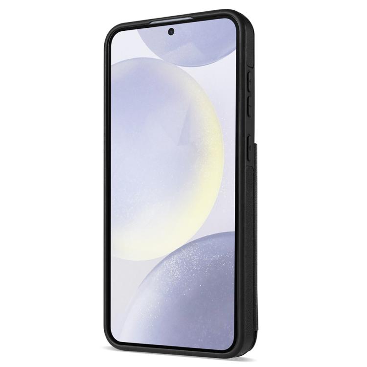 For Samsung Galaxy S23+ 5G Rhombic Dual Buckle Card Slots Phone Case with Lanyard(Black) For Samsung Galaxy S23+ 5G Rhombic Dual Buckle Card Slots Phone Case with Lanyard(Black)
