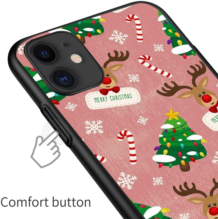 For iPhone 11 Christmas Series Painted Pattern TPU Case(207.11SD-12) For iPhone 11 Christmas Series Painted Pattern TPU Case(207.11SD-12)