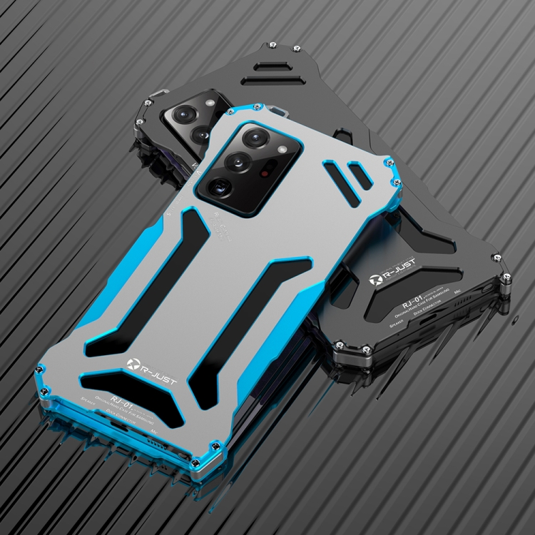 For Samsung Galaxy Note 20 R-JUST Shockproof Armor Metal Protective Case(Black) For Samsung Galaxy Note 20 R-JUST Shockproof Armor Metal Protective Case(Black)
