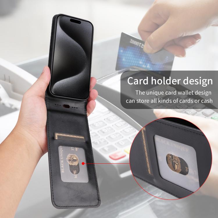 For Samsung Galaxy S24 FE 5G Magnetic Vertical Flip Leather Phone Case(Black) For Samsung Galaxy S24 FE 5G Magnetic Vertical Flip Leather Phone Case(Black)