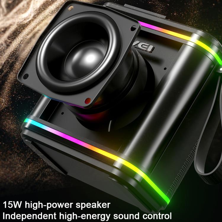 awei KA3 15W Portable Bluetooth Speaker with RGB Light(Black) awei KA3 15W Portable Bluetooth Speaker with RGB Light(Black)