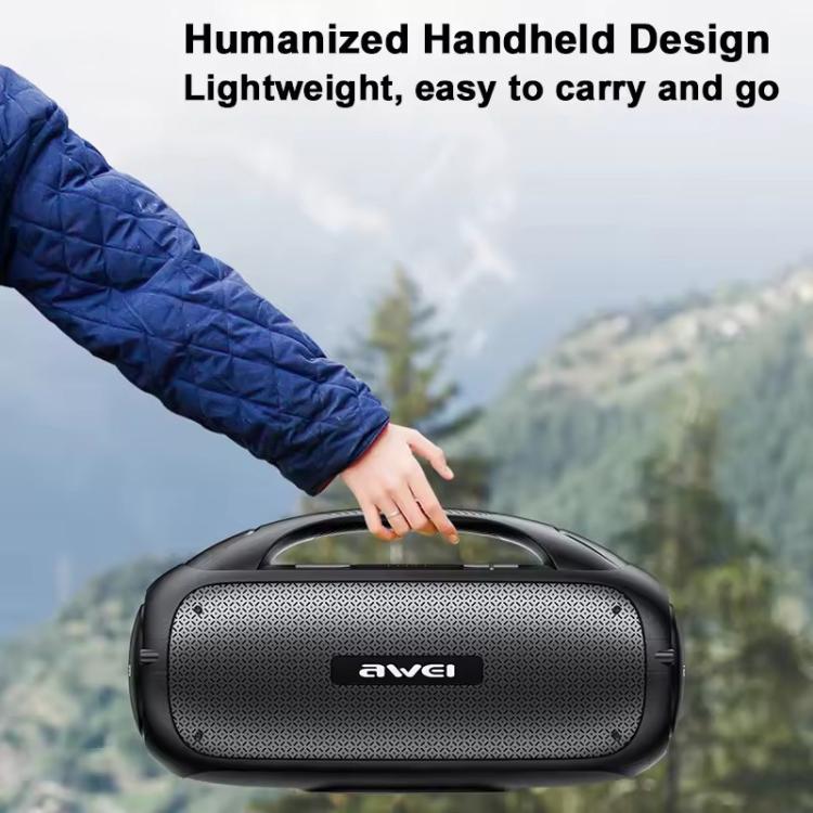 awei Y886 Portable TWS Bluetooth Speaker with Microphone(Black) awei Y886 Portable TWS Bluetooth Speaker with Microphone(Black)