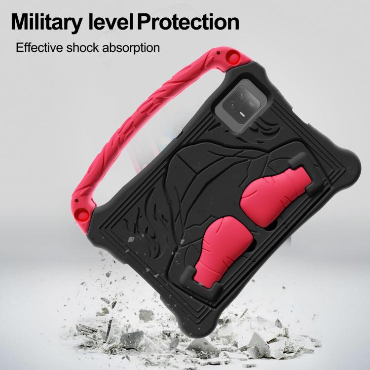 For Samsung Galaxy Tab S9 Boxing Series Kickstand EVA Shockproof Tablet Case with Shoulder Strap(Black Red) For Samsung Galaxy Tab S9 Boxing Series Kickstand EVA Shockproof Tablet Case with Shoulder Strap(Black Red)