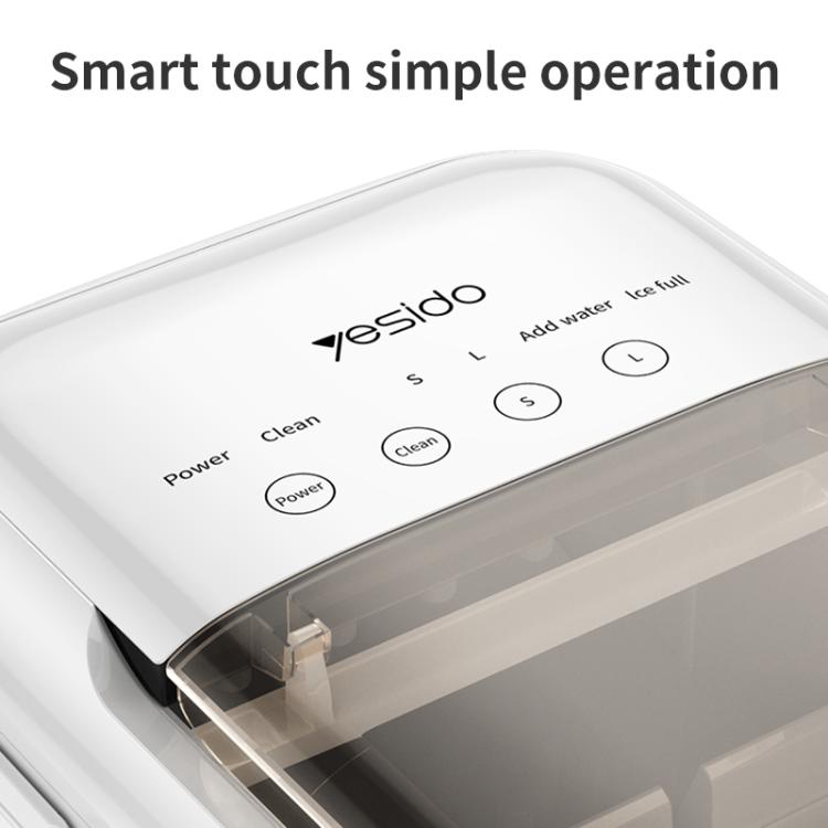 Yesido EC15 Small Multifunctional Ice Maker, Capacity: 1.3L(White) - 4