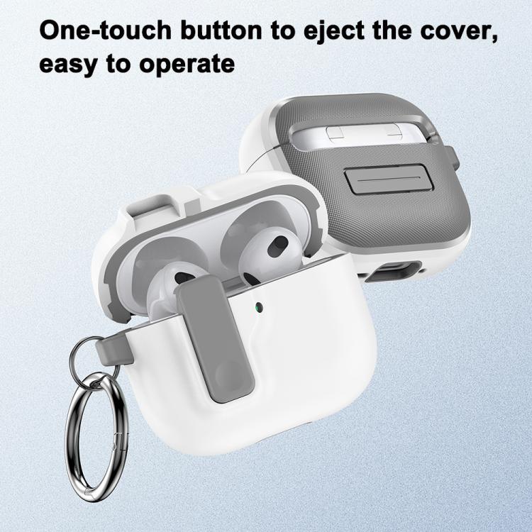 For AirPods Pro Automatic Switch Lock Bluetooth Earphone Shockproof Protective Case(Mint Green) For AirPods Pro Automatic Switch Lock Bluetooth Earphone Shockproof Protective Case(Mint Green)