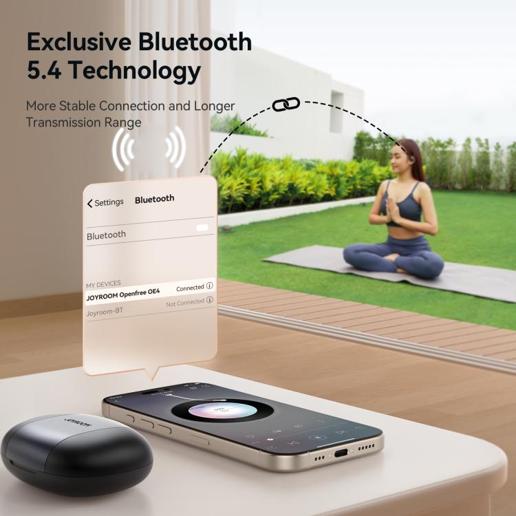 JOYROOM Openfree JR-OE4 Open-Ear True Wireless Bluetooth Earphone(Black) - 3