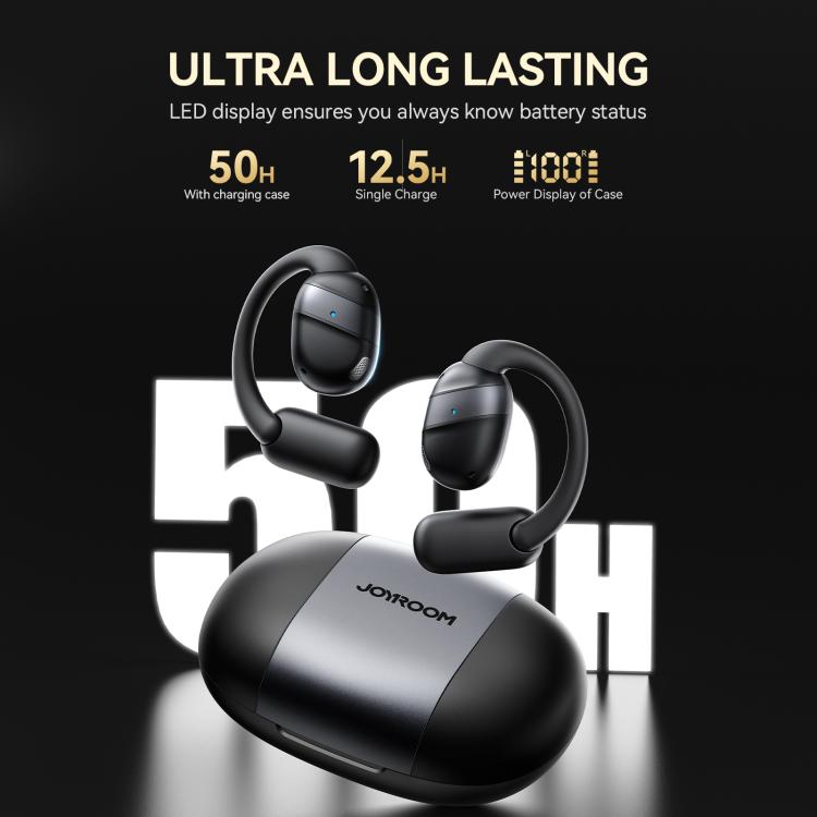 JOYROOM Openfree JR-OE4 Open-Ear True Wireless Bluetooth Earphone(Black) - 8