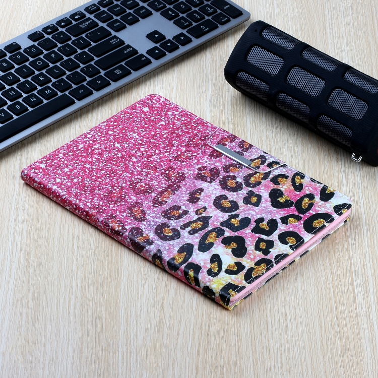For iPad Mini (2019) Painted Pattern Horizontal Flip Leather Case with Holder(Leopard Powder Sand) For iPad Mini (2019) Painted Pattern Horizontal Flip Leather Case with Holder(Leopard Powder Sand)