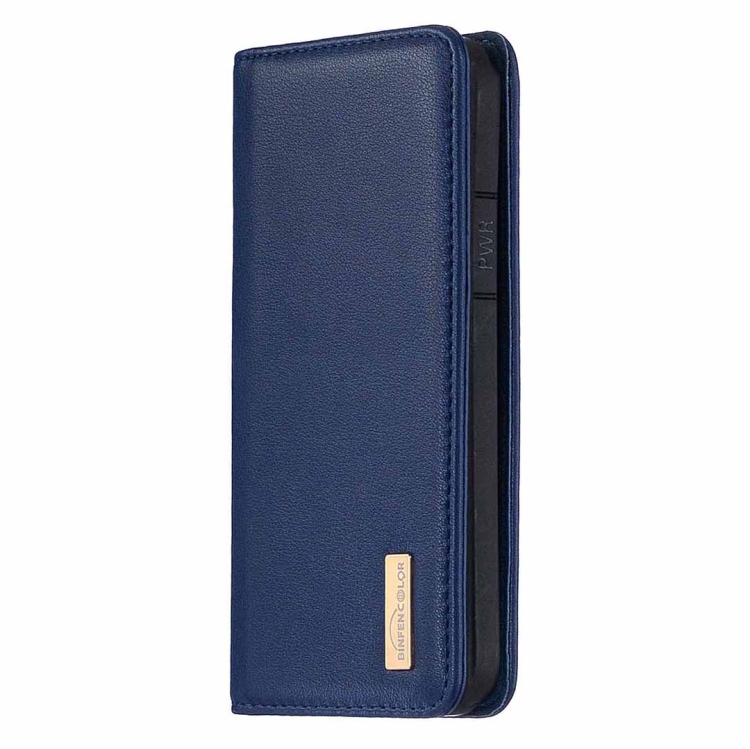 For iPhone 11 Pro Max 2 in 1 Detachable Magnetic Horizontal Flip Genuine Leather Case with Holder & Card Slots & Wallet(Blue)