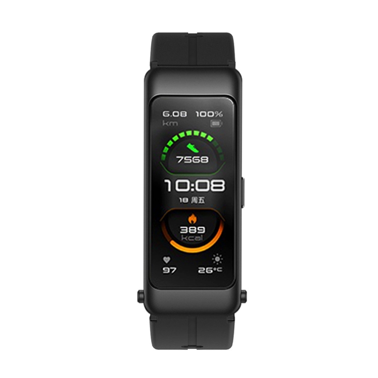For Huawei TalkBand B6 Silicone Watch Band(Black) For Huawei TalkBand B6 Silicone Watch Band(Black)