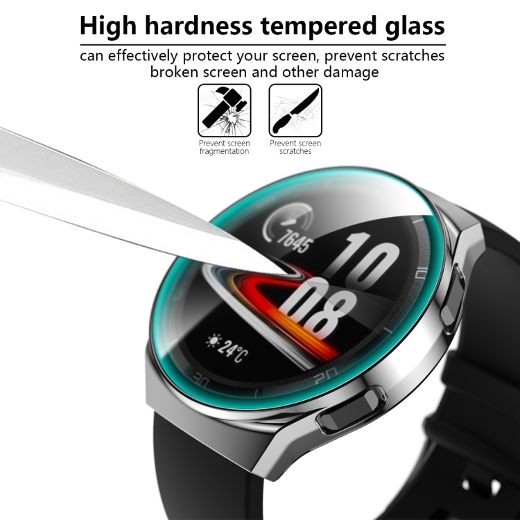 Vidrio templado para huawei watch gt2/2e 46 mm/42mm polímero completa de la  película protectora de huawei reloj gt 2 42/46 mm protector de pantalla  comprar ~ Ver Los Accesorios / www.zonamujer.cl