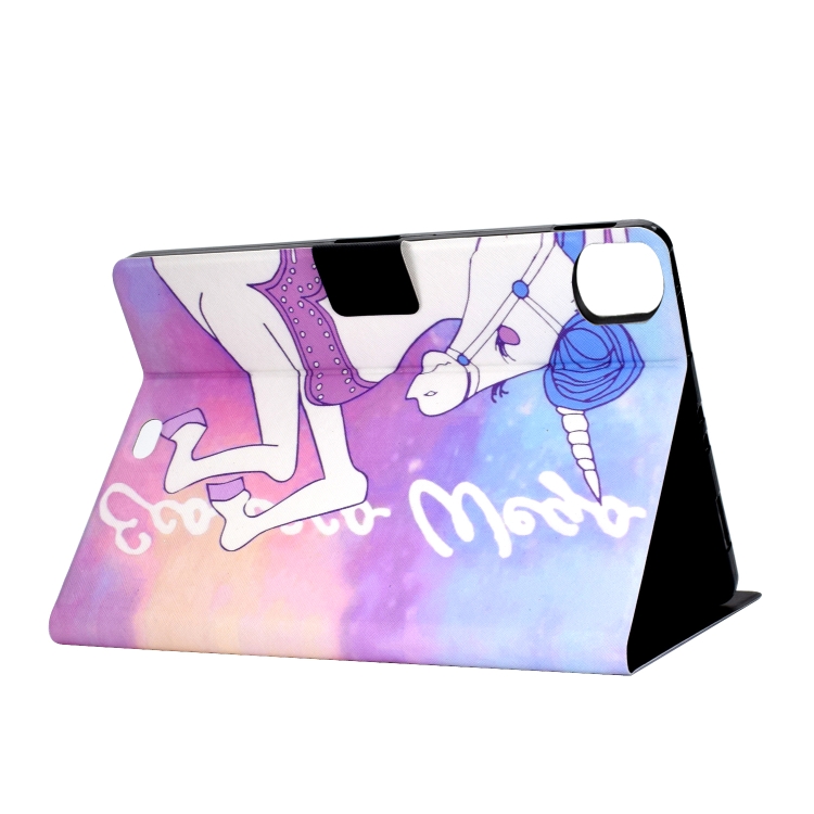 For iPad Air 2022 / 2020 10.9 Electric Pressed Colored Drawing Horizontal Flip Leather Case with Holder & Card Slots & Sleep / Wake-up Function(Pink Horse) For iPad Air 2022 / 2020 10.9 Electric Pressed Colored Drawing Horizontal Flip Leather Case with Holder & Card Slots & Sleep / Wake-up Function(Pink Horse)