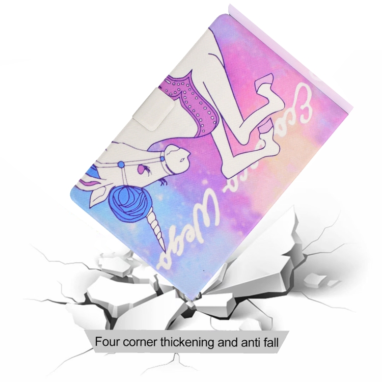 For iPad Air 2022 / 2020 10.9 Electric Pressed Colored Drawing Horizontal Flip Leather Case with Holder & Card Slots & Sleep / Wake-up Function(Pink Horse) For iPad Air 2022 / 2020 10.9 Electric Pressed Colored Drawing Horizontal Flip Leather Case with Holder & Card Slots & Sleep / Wake-up Function(Pink Horse)