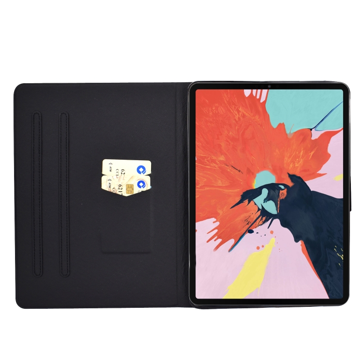 For iPad Air 2022 / 2020 10.9 Electric Pressed Colored Drawing Horizontal Flip Leather Case with Holder & Card Slots & Sleep / Wake-up function(Love Quicksand) For iPad Air 2022 / 2020 10.9 Electric Pressed Colored Drawing Horizontal Flip Leather Case with Holder & Card Slots & Sleep / Wake-up function(Love Quicksand)