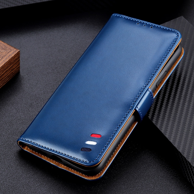 For iPhone 12 / 12 Pro 3-Color Pearl Texture Magnetic Buckle Horizontal Flip PU Leather Case with Card Slots & Wallet & Holder(Blue) For iPhone 12 / 12 Pro 3-Color Pearl Texture Magnetic Buckle Horizontal Flip PU Leather Case with Card Slots & Wallet & Holder(Blue)