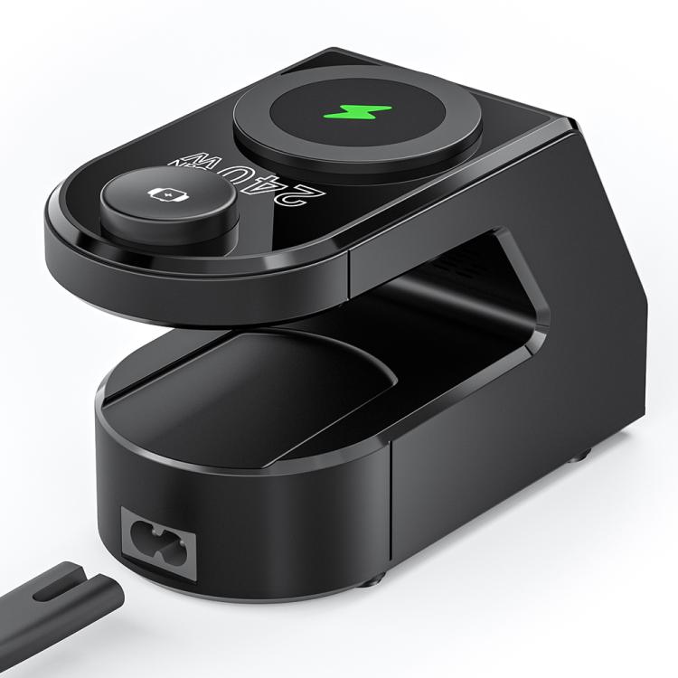 9 in 1 240W Multifunctional Multi-Port Charging Station with Alarm Function - 1