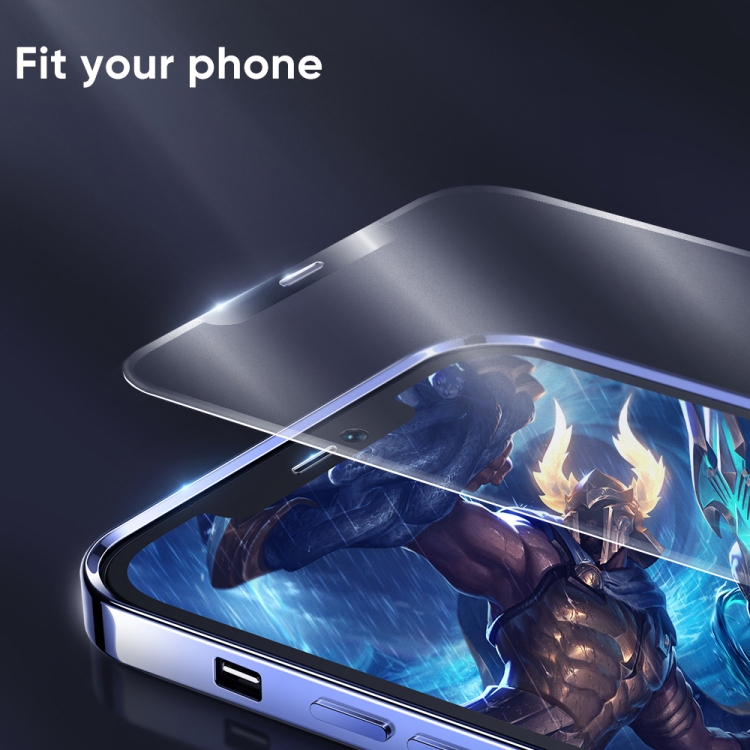 For iPhone 12 Pro Max JOYROOM Knight Series 2.5D Big Screen HD Gaming Film Tempered Glass Film For iPhone 12 Pro Max JOYROOM Knight Series 2.5D Big Screen HD Gaming Film Tempered Glass Film