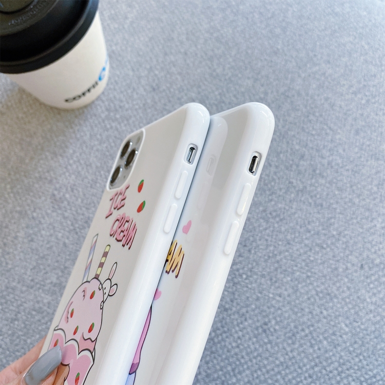 For iPhone 11 Cartoon Pattern Protective Case(Rabbit) For iPhone 11 Cartoon Pattern Protective Case(Rabbit)