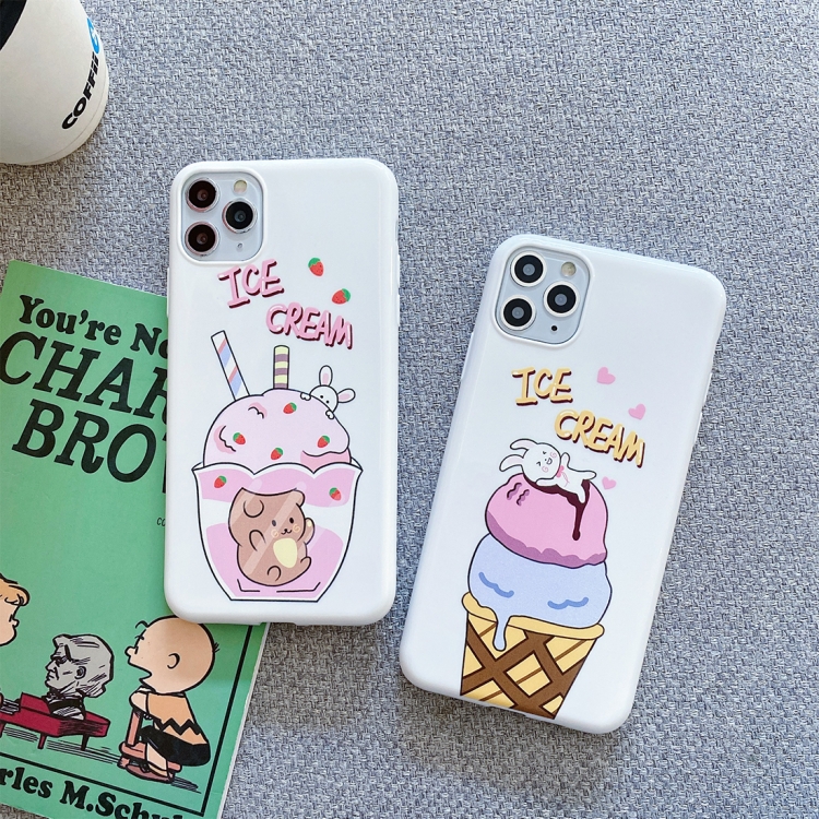 For iPhone 11 Cartoon Pattern Protective Case(Rabbit) For iPhone 11 Cartoon Pattern Protective Case(Rabbit)