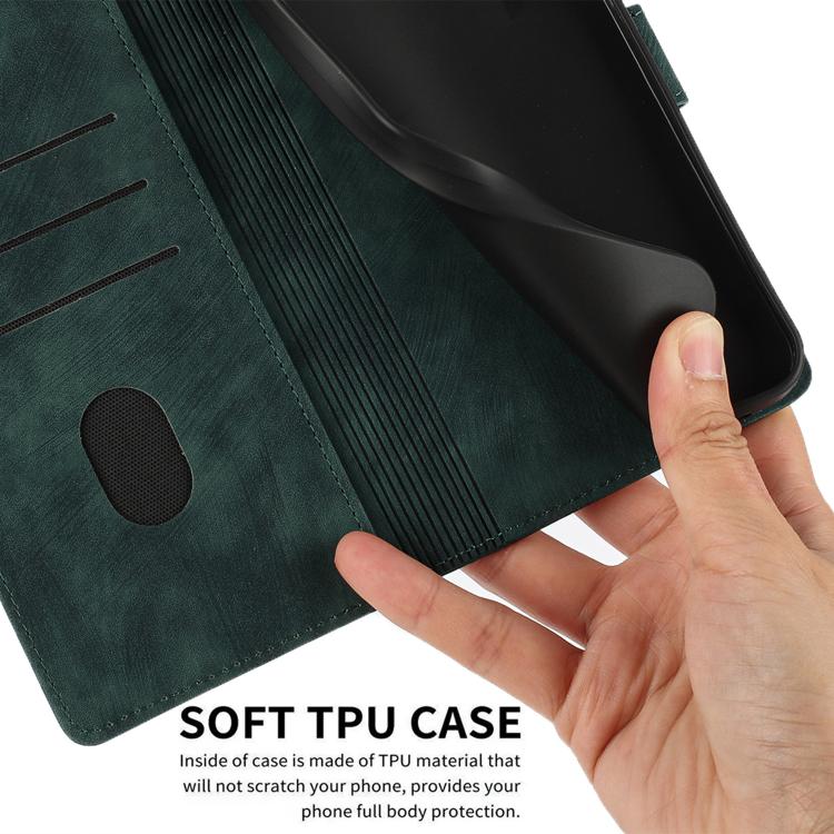For Samsung Galaxy S22+ 5G Mandala Embossed Retro Frosted Leather Phone Case(Green)